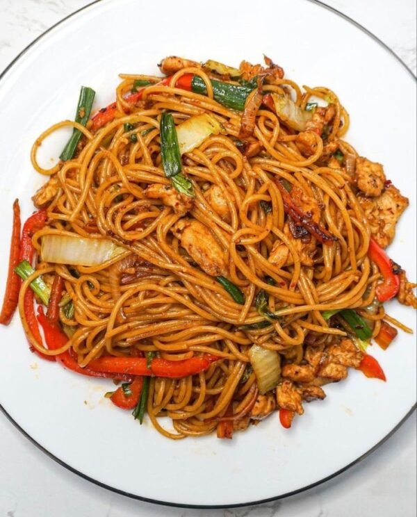 Stir-Fry Spaghetti